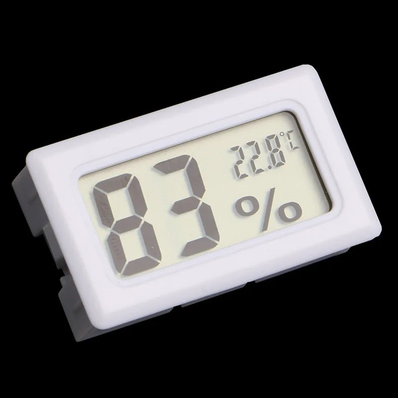 Mini LCD Digital Thermometer Hygrometer Temperature Indoor Convenient Temperature Sensor Humidity Meter Gauge Instruments Cable